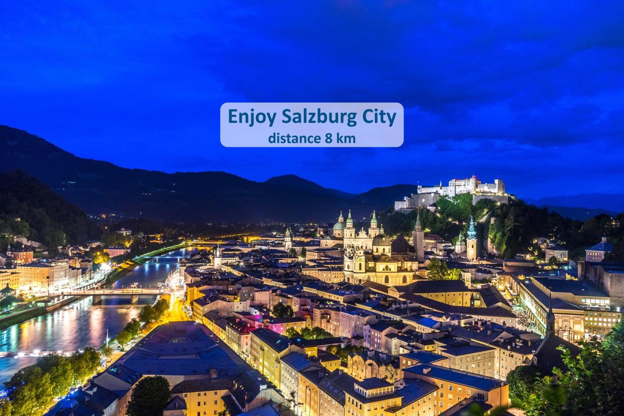 Mountain View Salzburg - Self Check-In - Apartments Grödig Exteriér fotografie