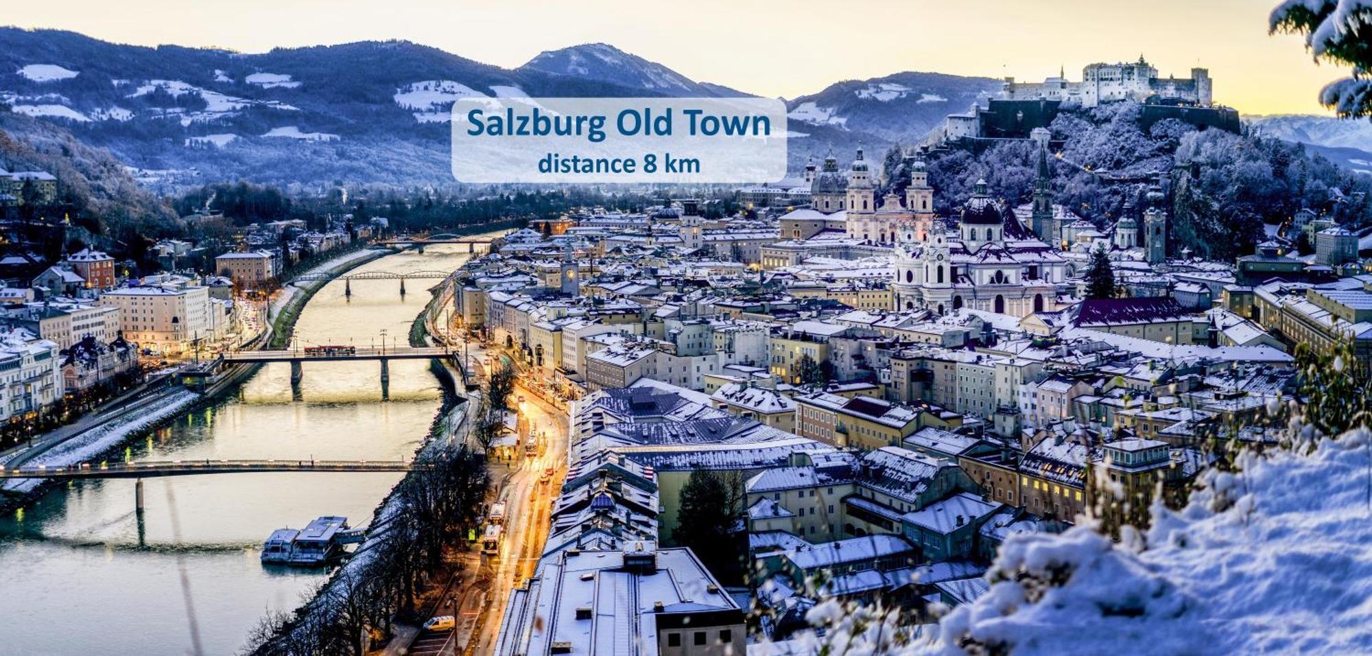Mountain View Salzburg - Self Check-In - Apartments Grödig Exteriér fotografie